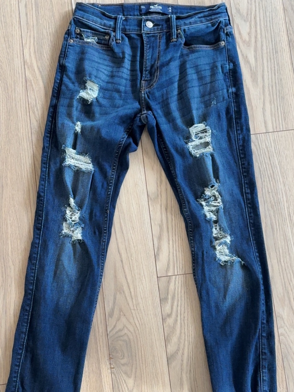 Hollister Dark Blue Classic Skinny Jeans